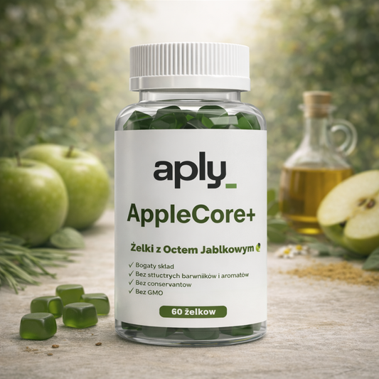 Aply_ AppleCore+ Żelki z Octem Jabłkowym Wsparcie Metabolizmu