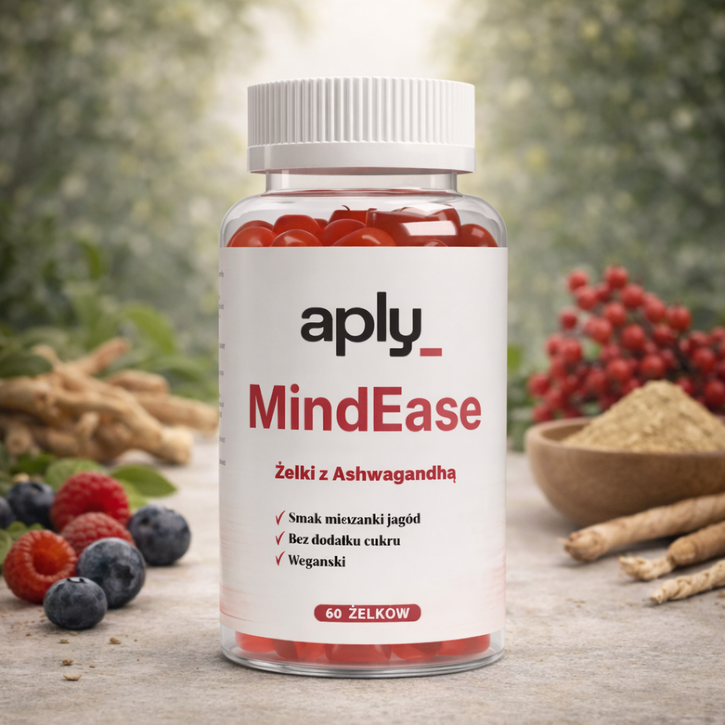 Aply_ MindEase Żelki z Ashwagandhą