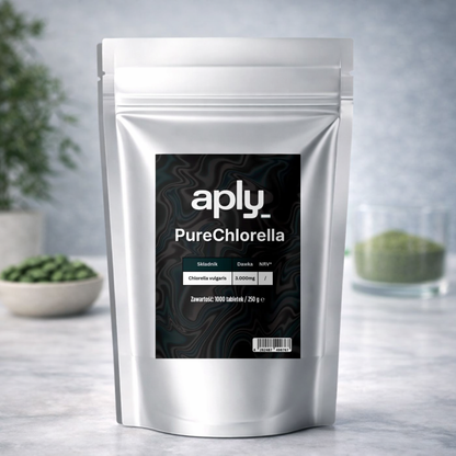 Aply_ PureChlorella Detox Chlorella 1000 tabletek
